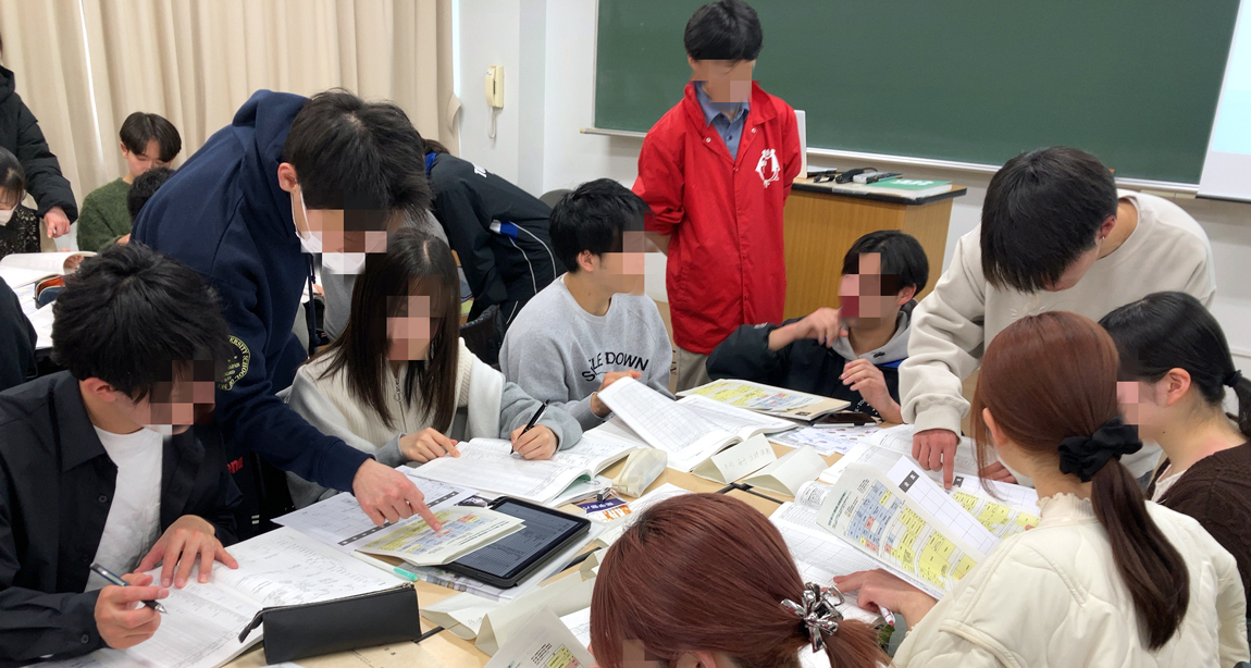 時間割決め企画の様子1